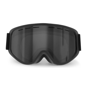 Gafas de esquí OCEAN ICE - Negro / Ahumada con borde negro