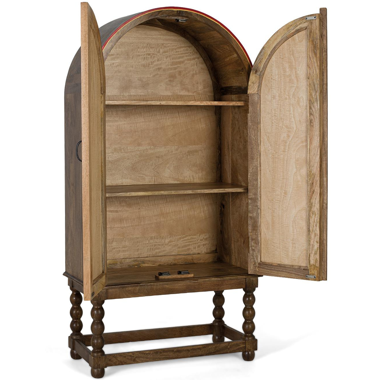 Armario de Madera de Mango 83 Cm Estilo Étnico