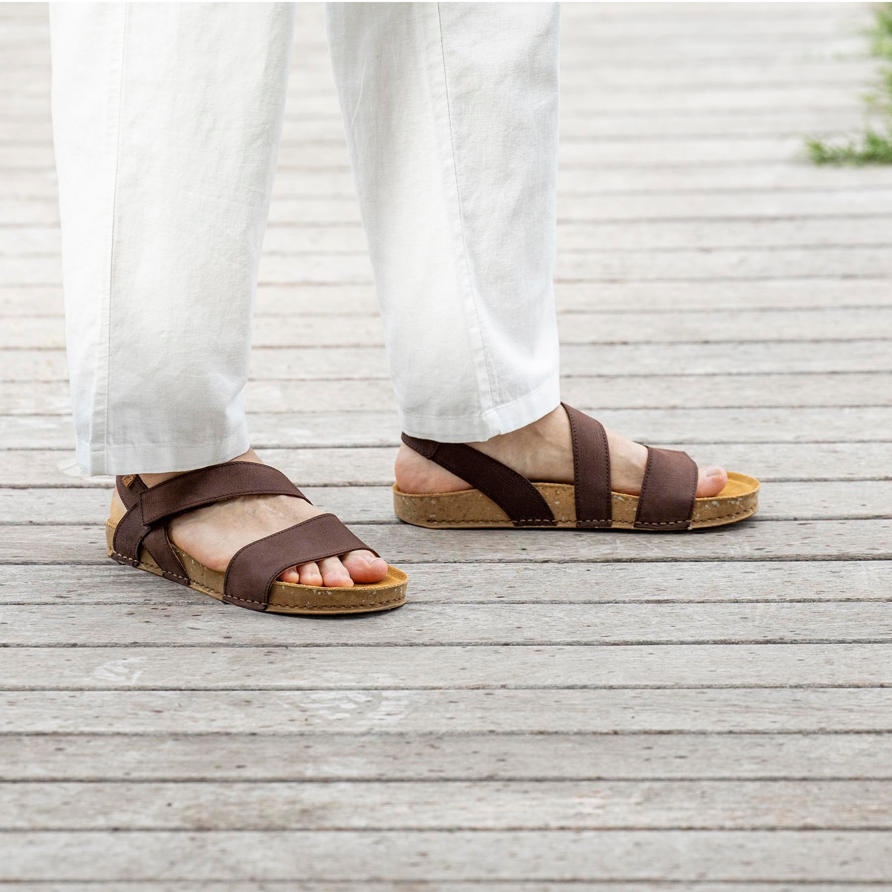 Sandalias N5791 NOBUCK TIBET/ BALANCE color Tibet