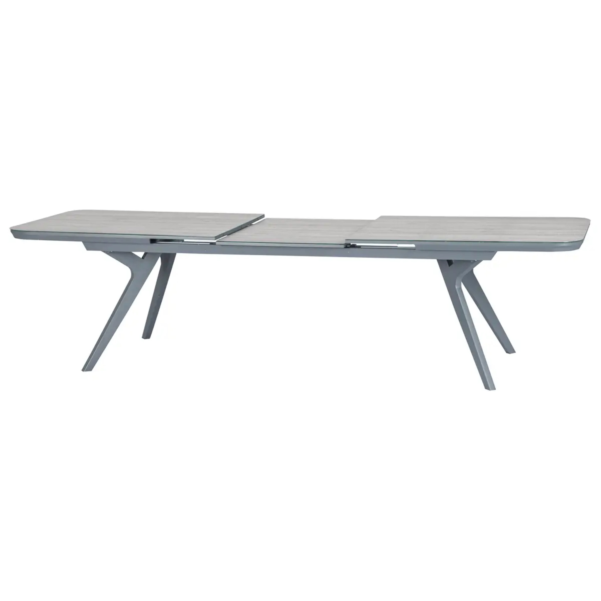 Table de jardin extensible Pulpy Gris quartz