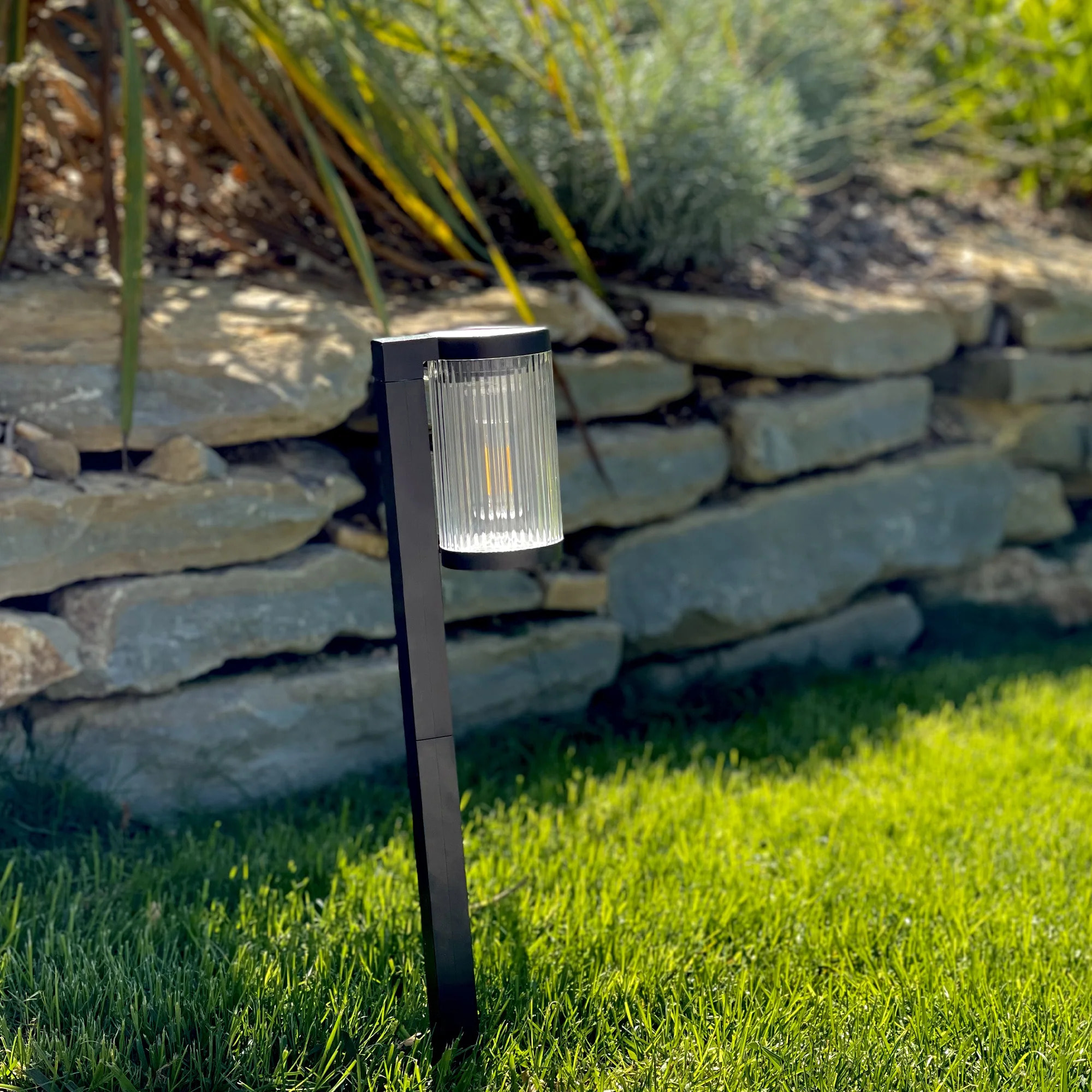 2 Balise solaire à piquer BEAMLIT H58CM