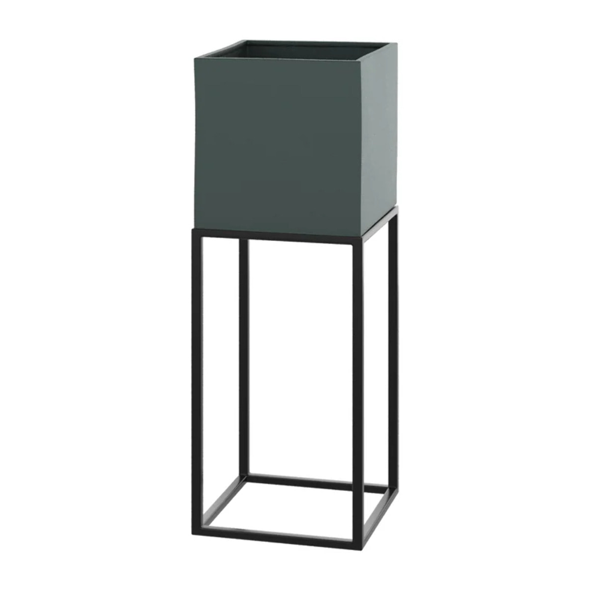 Cache-pot en métal bleu gris (lot de 3) - Eagle