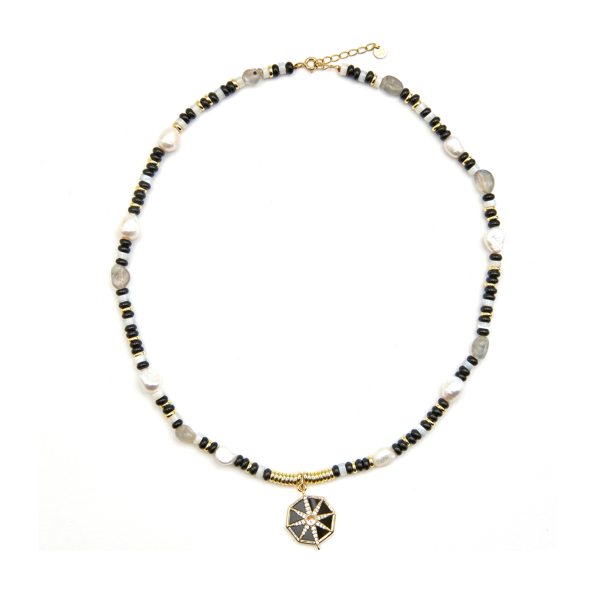 Collar Nanys acabado oro amarillo 18k