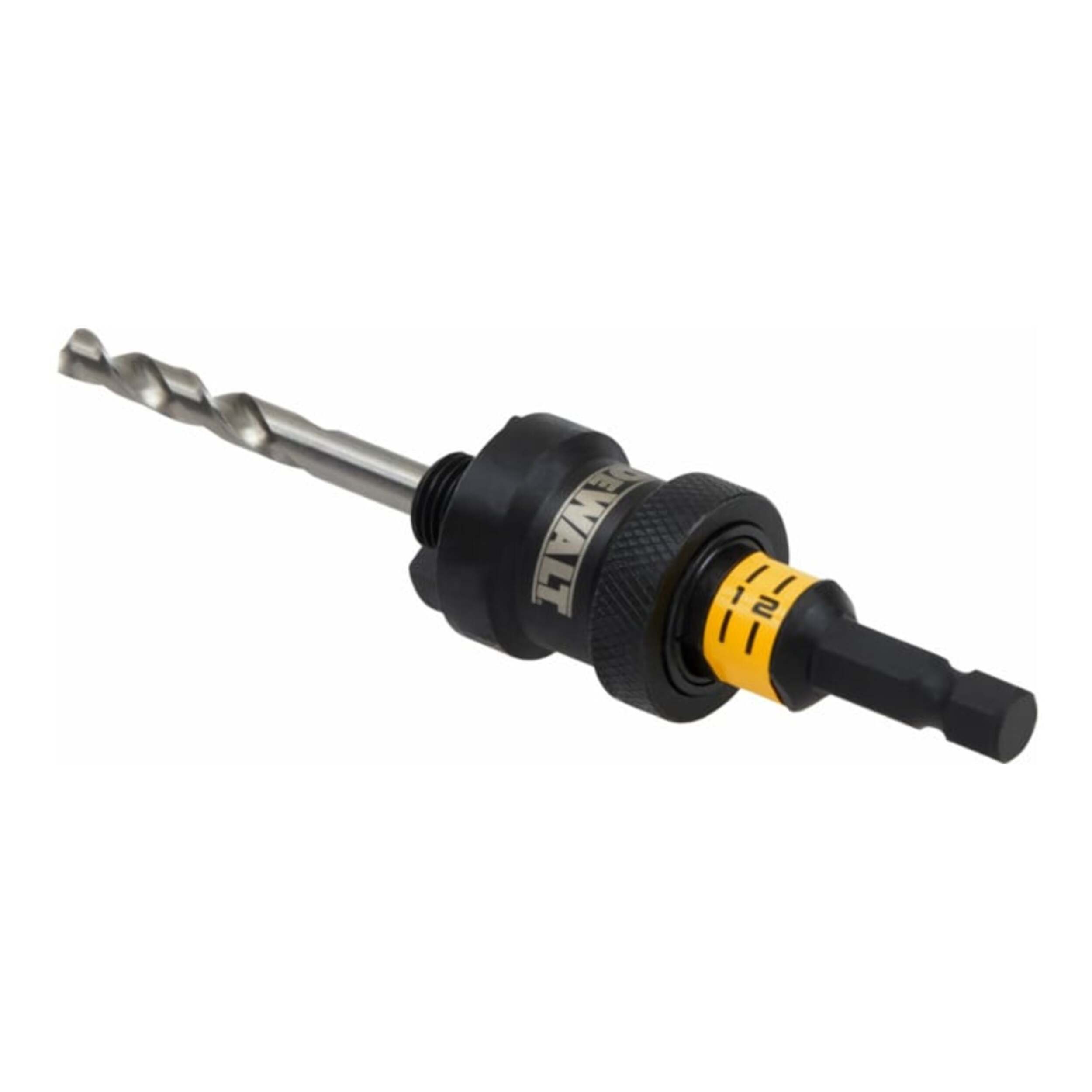 Mandrin à changement rapide pour scie cloche - Ø 10 mm 14-30 mm - DEWALT - DT20626-QZ