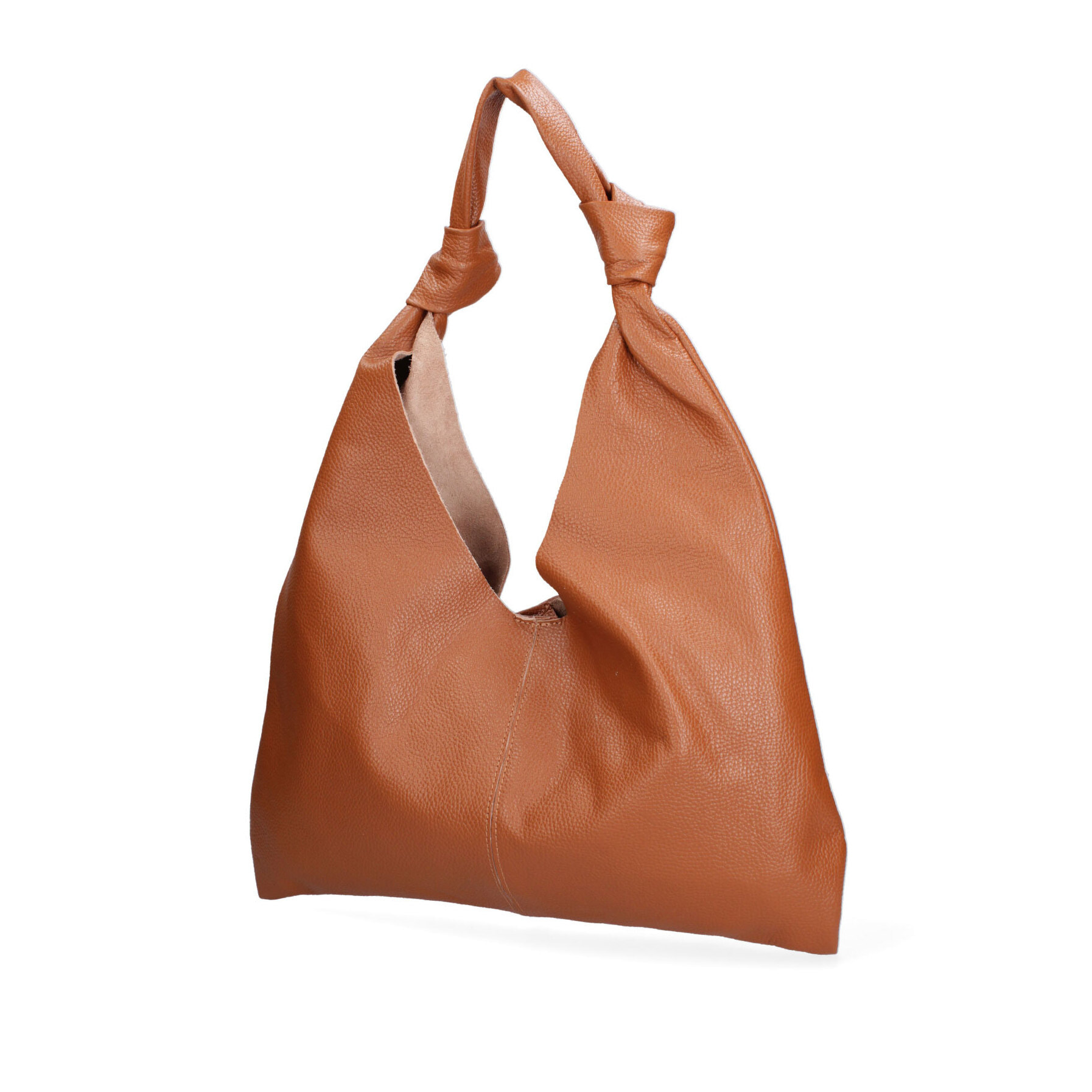 Borsa a spalla da donna In Vera pelle Made in Italy 40x42x2 cm