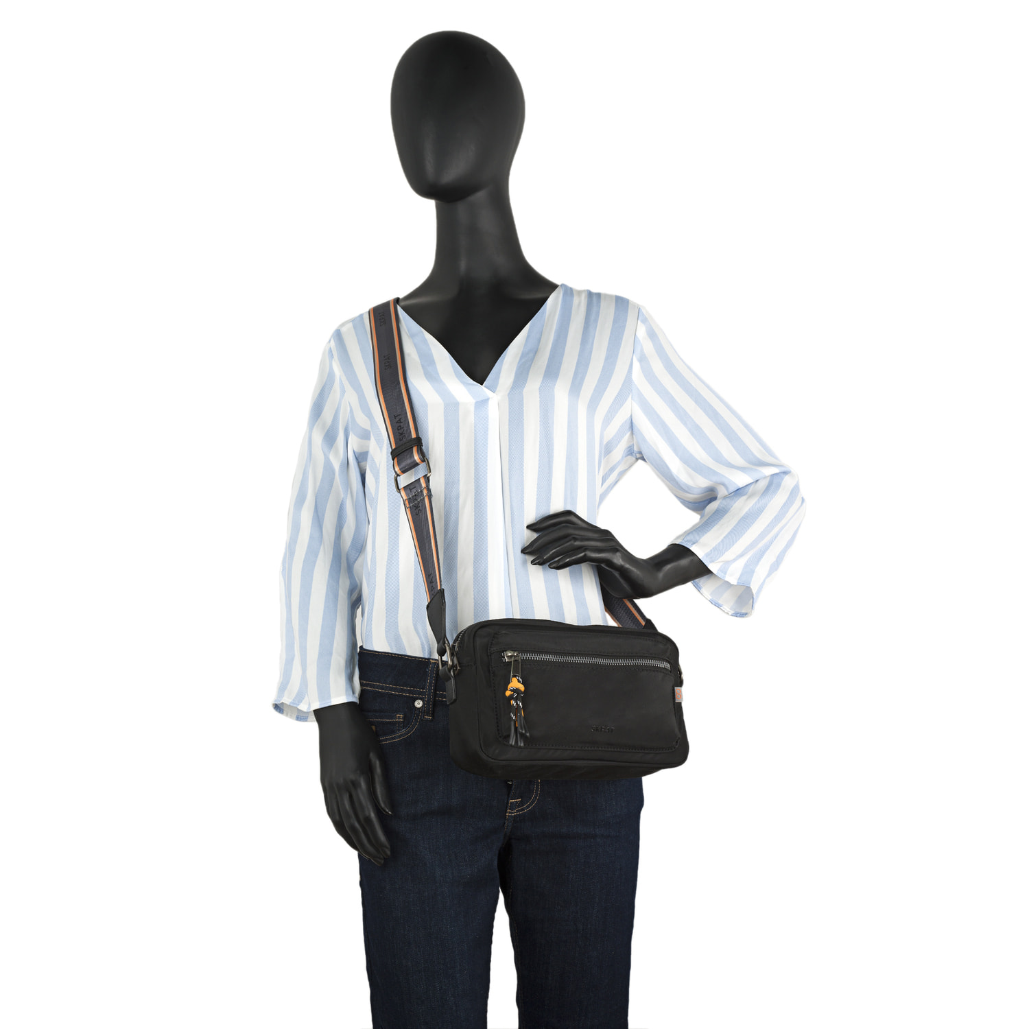 Bolso Bandolera Mujer Skpat Parma Negro