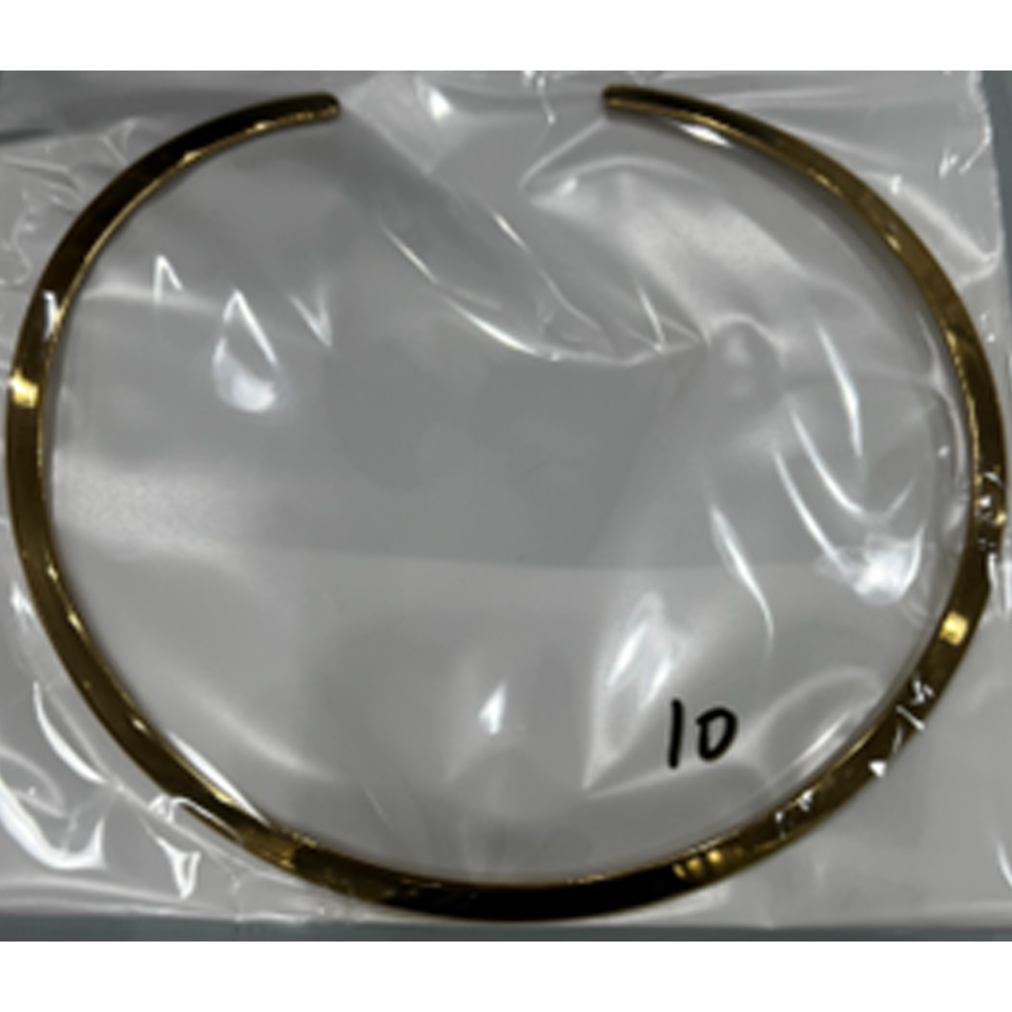 Collar Sibza acabado oro amarillo 18k
