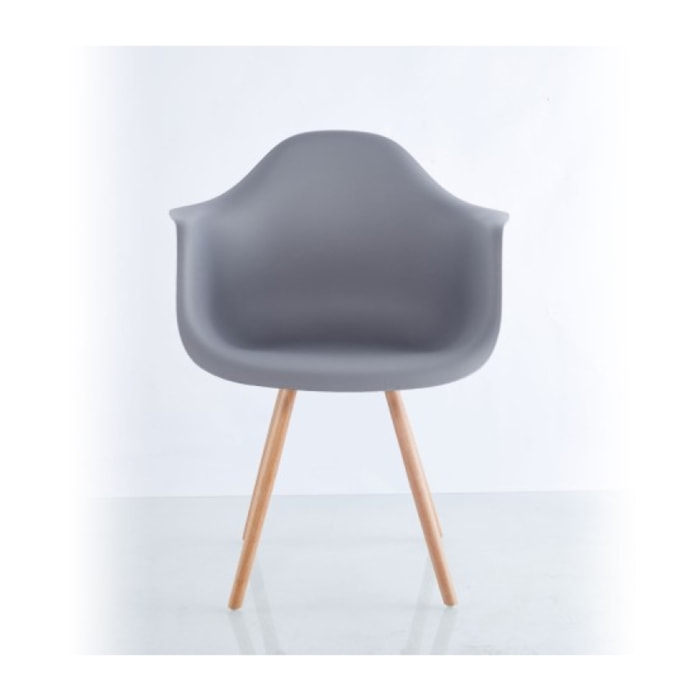 Chaise Eva Gris X1