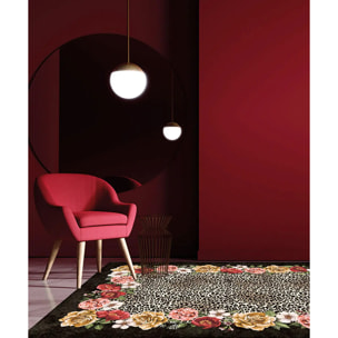 Tappeto arredo salotto soggiorno camera, stile moderno contemporaneo disegni arte moderna e motivi floreali