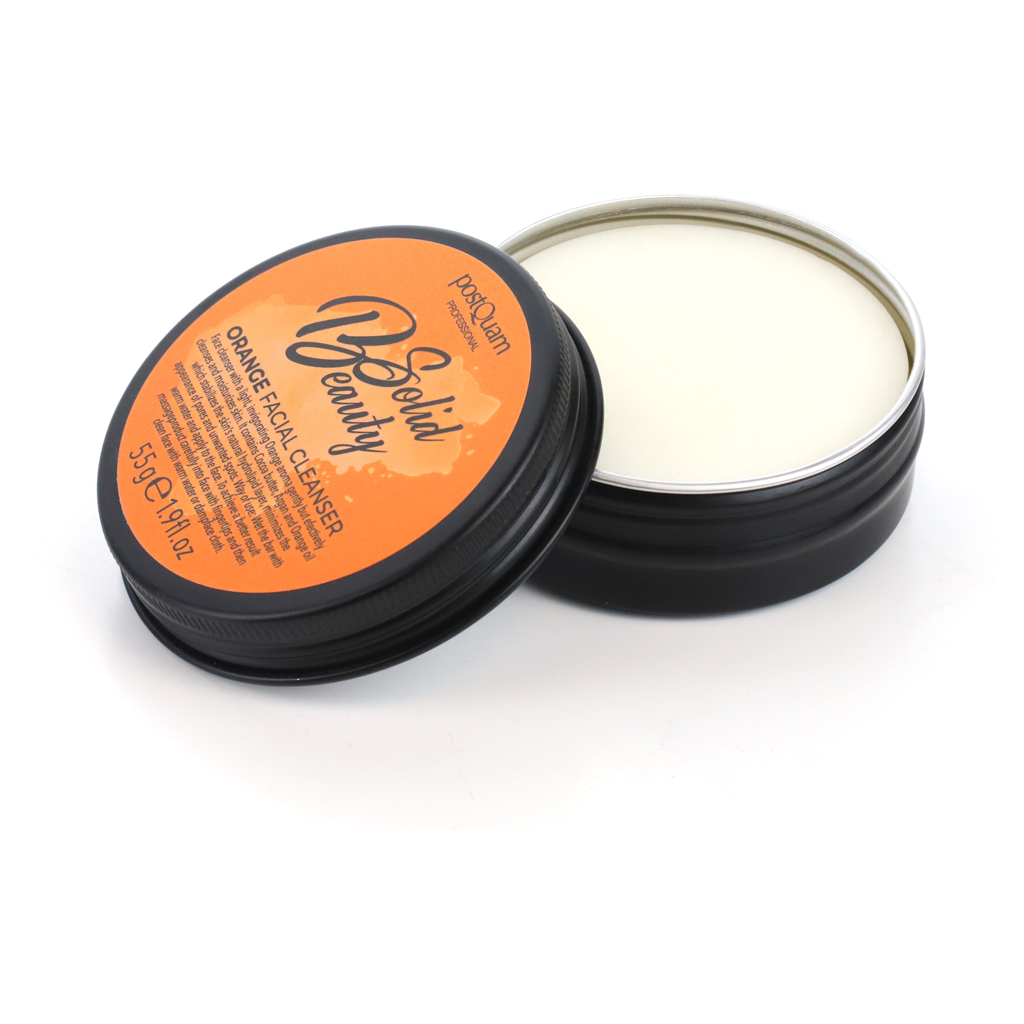 Limpiador facial solido de naranja - 55 g