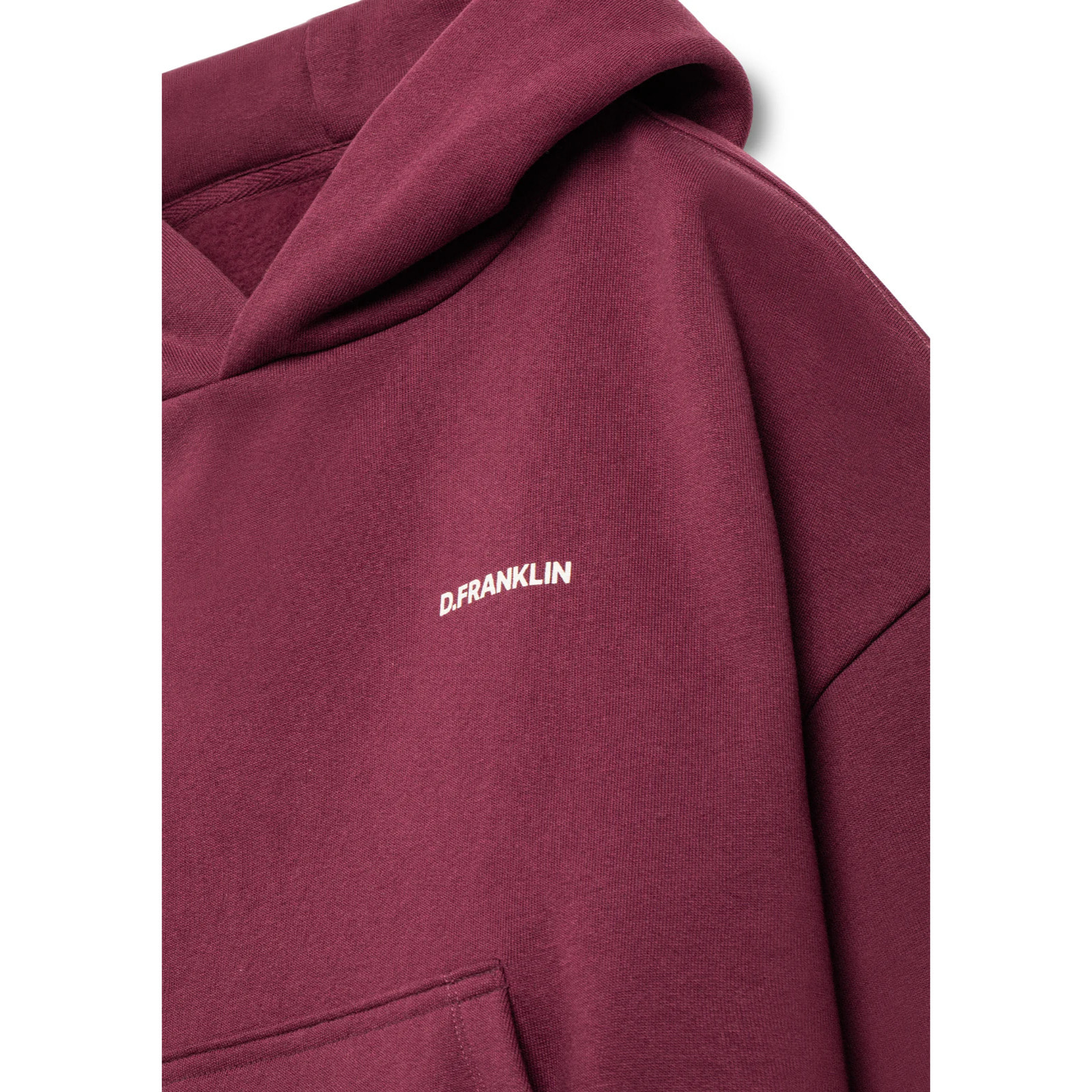 Sudadera Worldwide Crop Wine