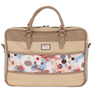 Bolso Maletin Portaordenador Mujer Skpat Leyre Taupe