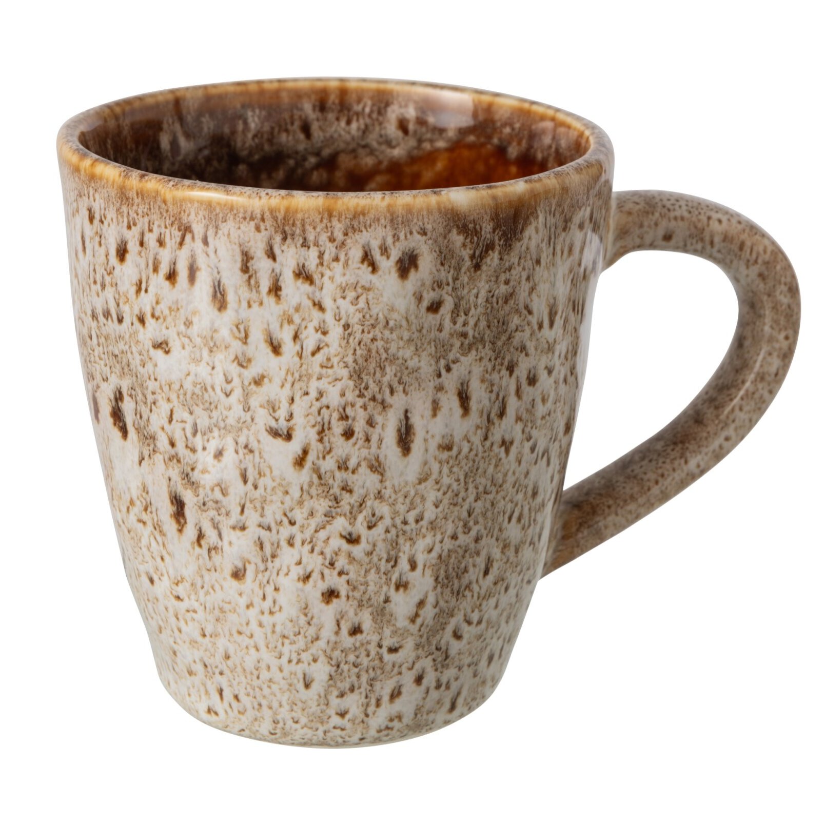 J-Line Tasse - porcelaine - taupe - 4 pcs