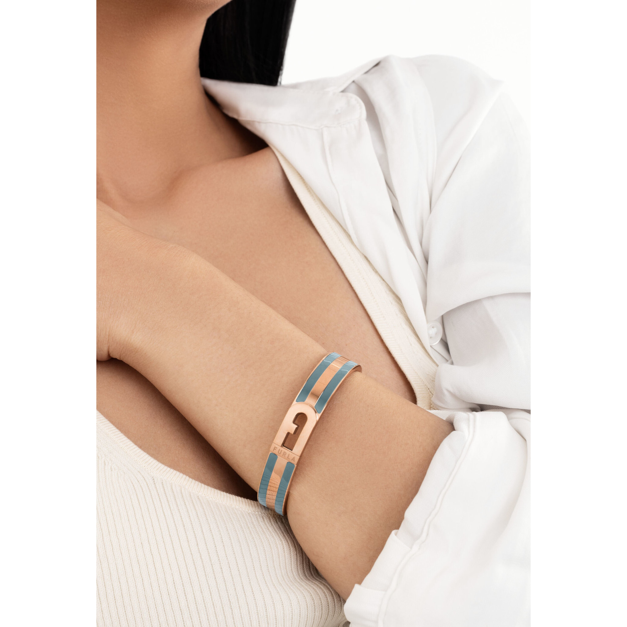 Furla Joyería Brazalete Furla Arch Stripe