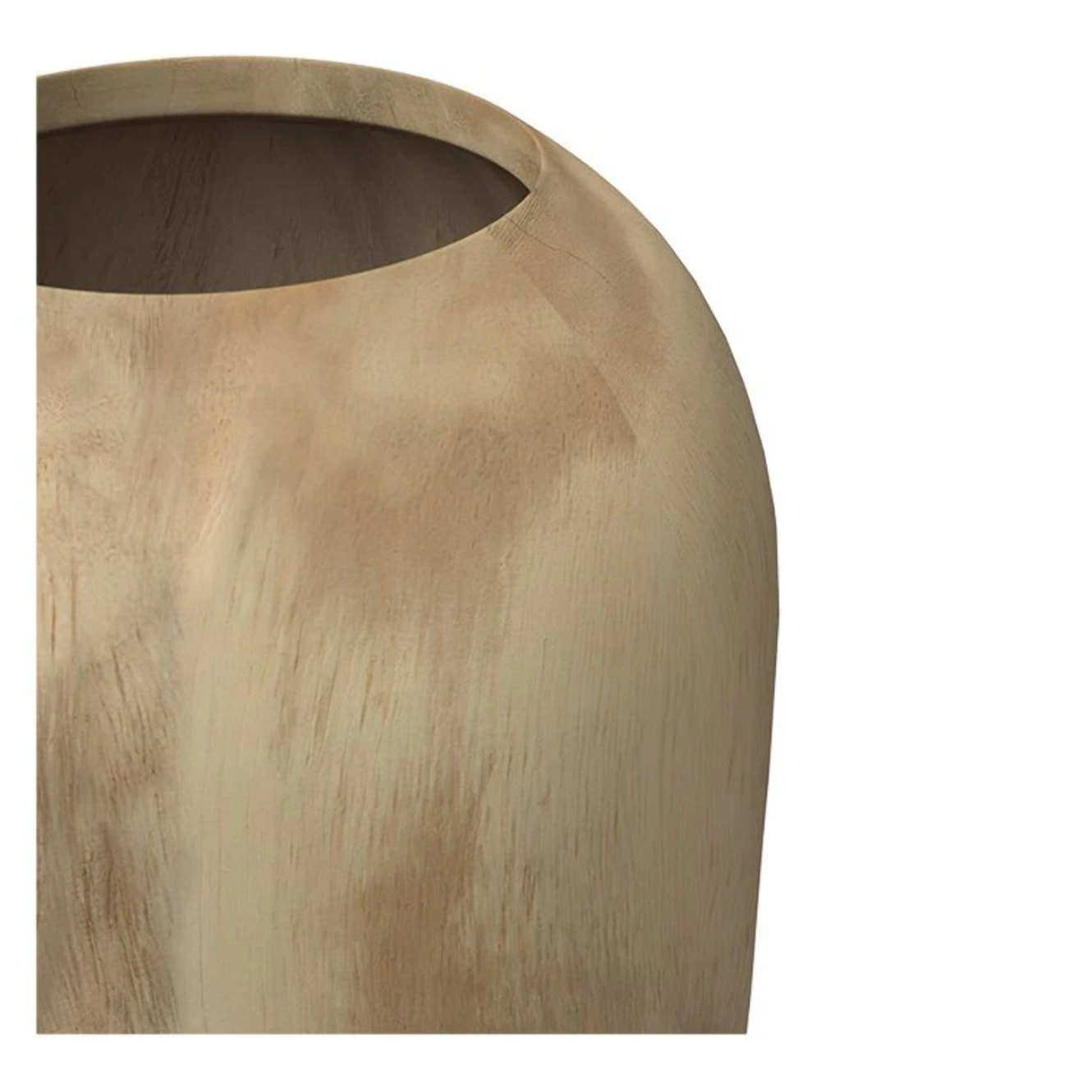 Vase décoratif en bois de suar H70 cm - Makkar