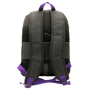 Mercoledì Mercoledì e lo zaino Enid Americano. Scomparto per laptop. Interni foderati e personalizzati, schienale e spallacci imbottiti.