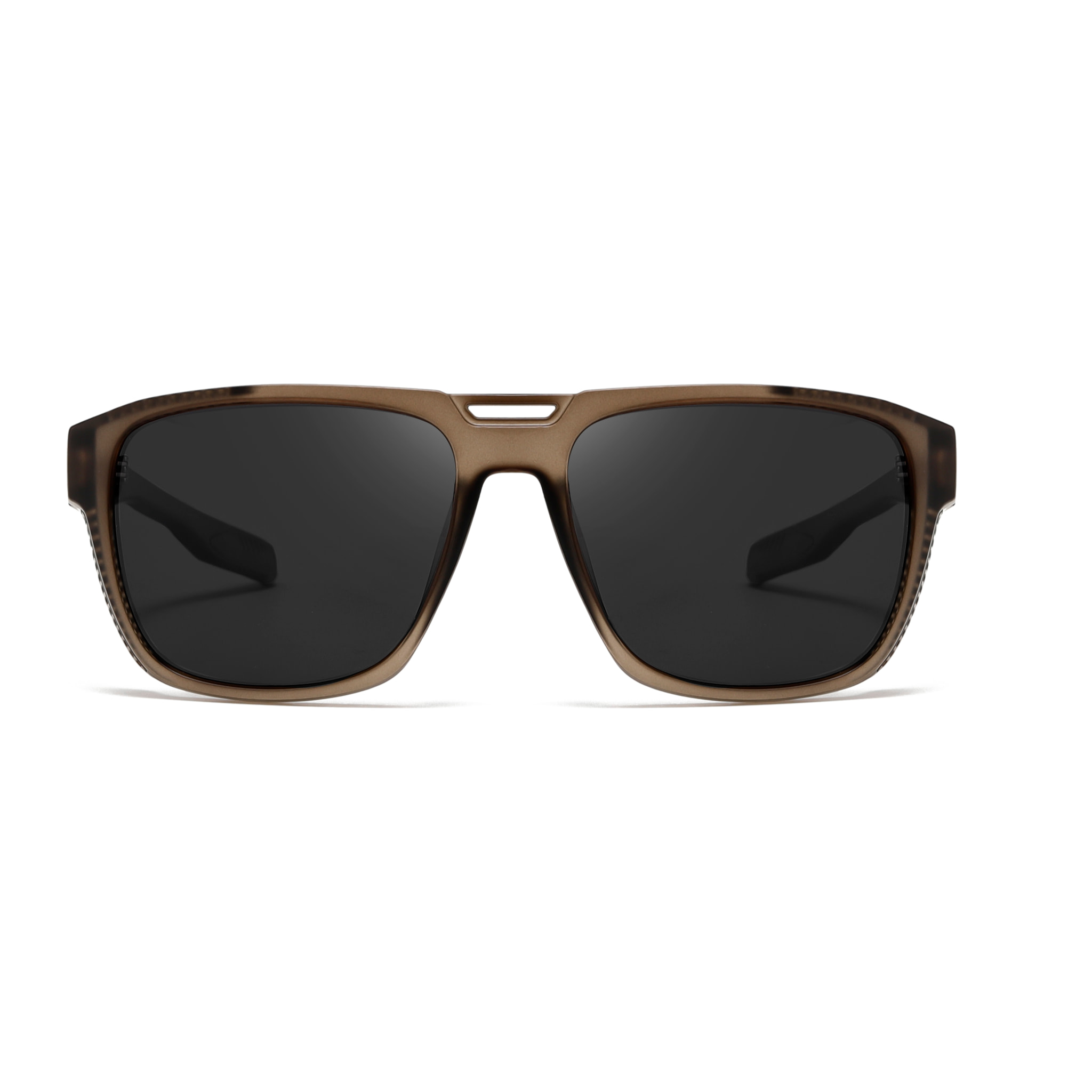 Gafas de sol PALO ALTO WINGFOIL - Marrón mate / Polarizada ahumada