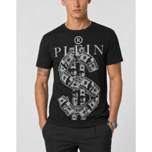 PHILIPP PLEIN Camiseta de cuello redondo y manga corta
