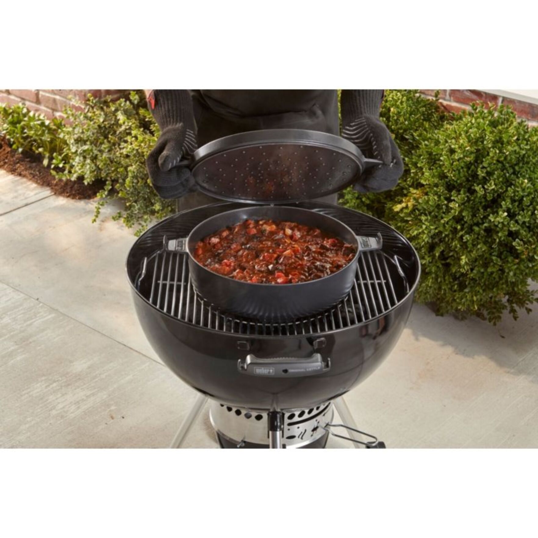 Cocotte barbecue WEBER COCOTTE 2 EN 1 POUR GBS