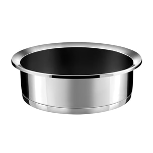 Ycône - Sauteuse 24cm inox revêtement Greblon C3