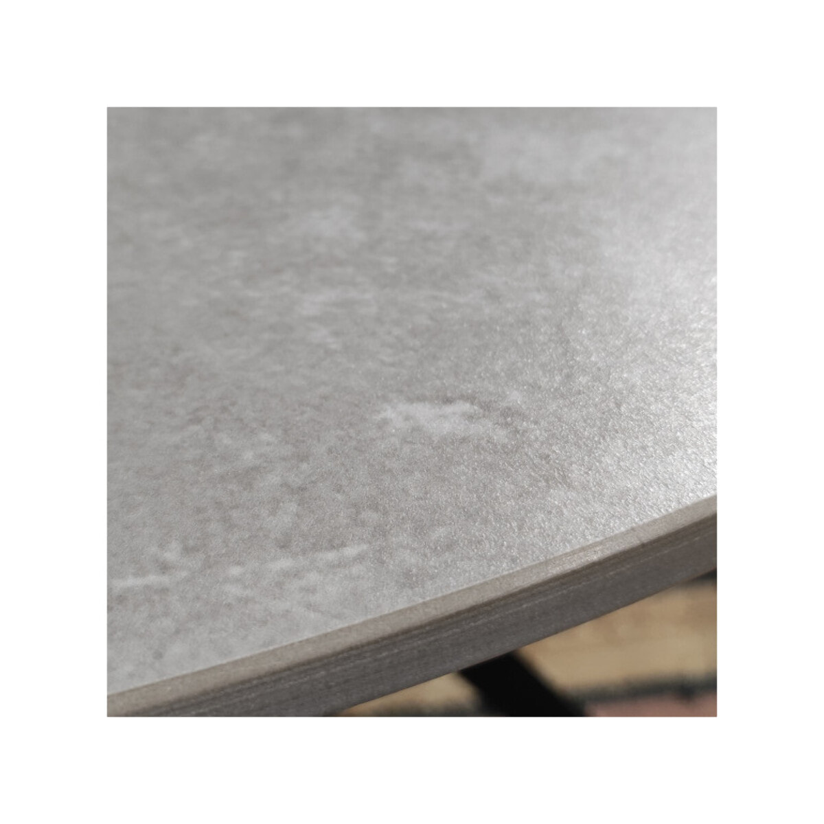 Table ronde en céramique pleine masse D100 cm - STONE 2
