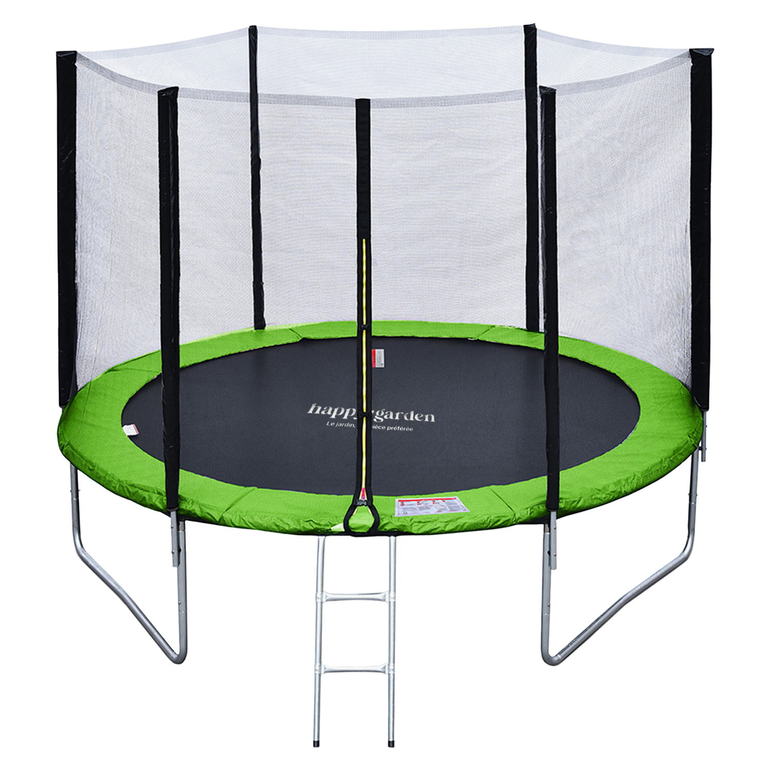 Trampoline réversible avec accessoires -