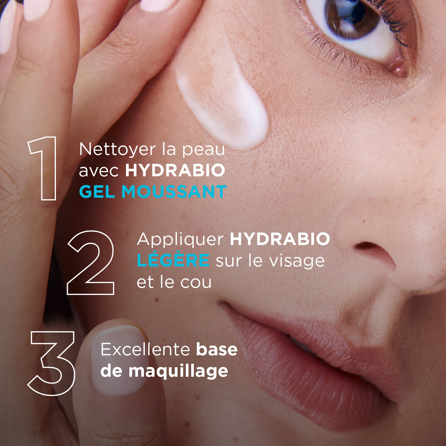 Hydrabio - Crème d'eau hydratante 72h 40 ml