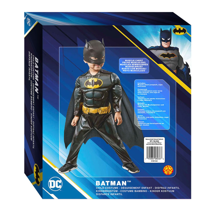 DISFRAZ BATMAN PRESCHOOL DELUXE EN CAJA