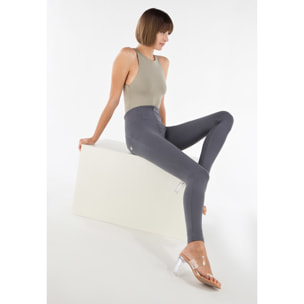 Pantaloni push up WR.UP® vita alta superskinny in cotone