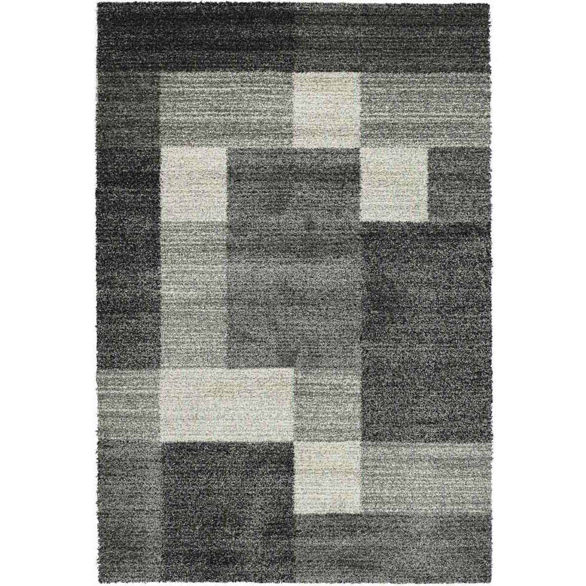 Tappeto Moderno Soggiorno Salotto Grigio