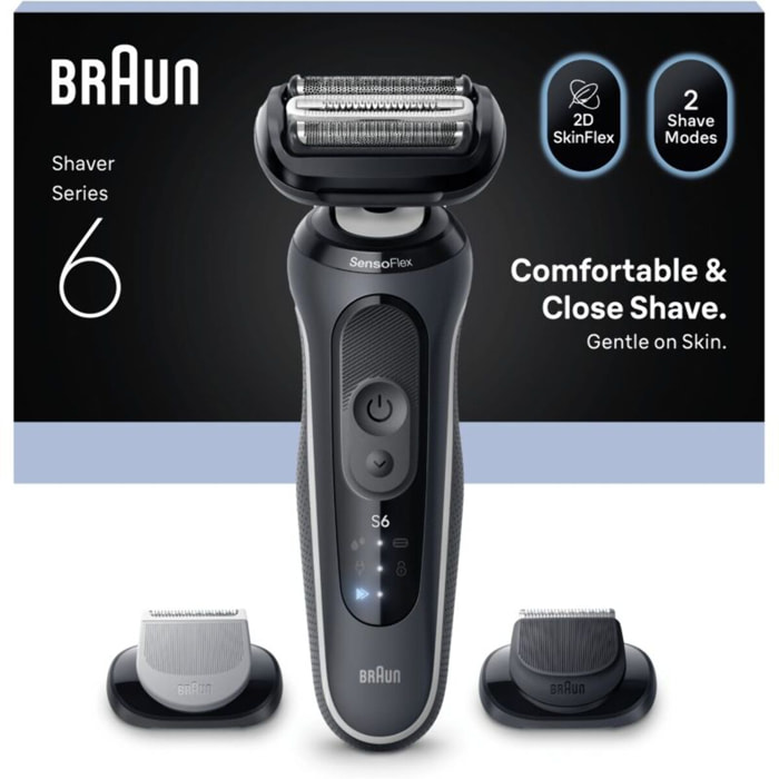 Rasoir électrique BRAUN Series 6 62-G1650s