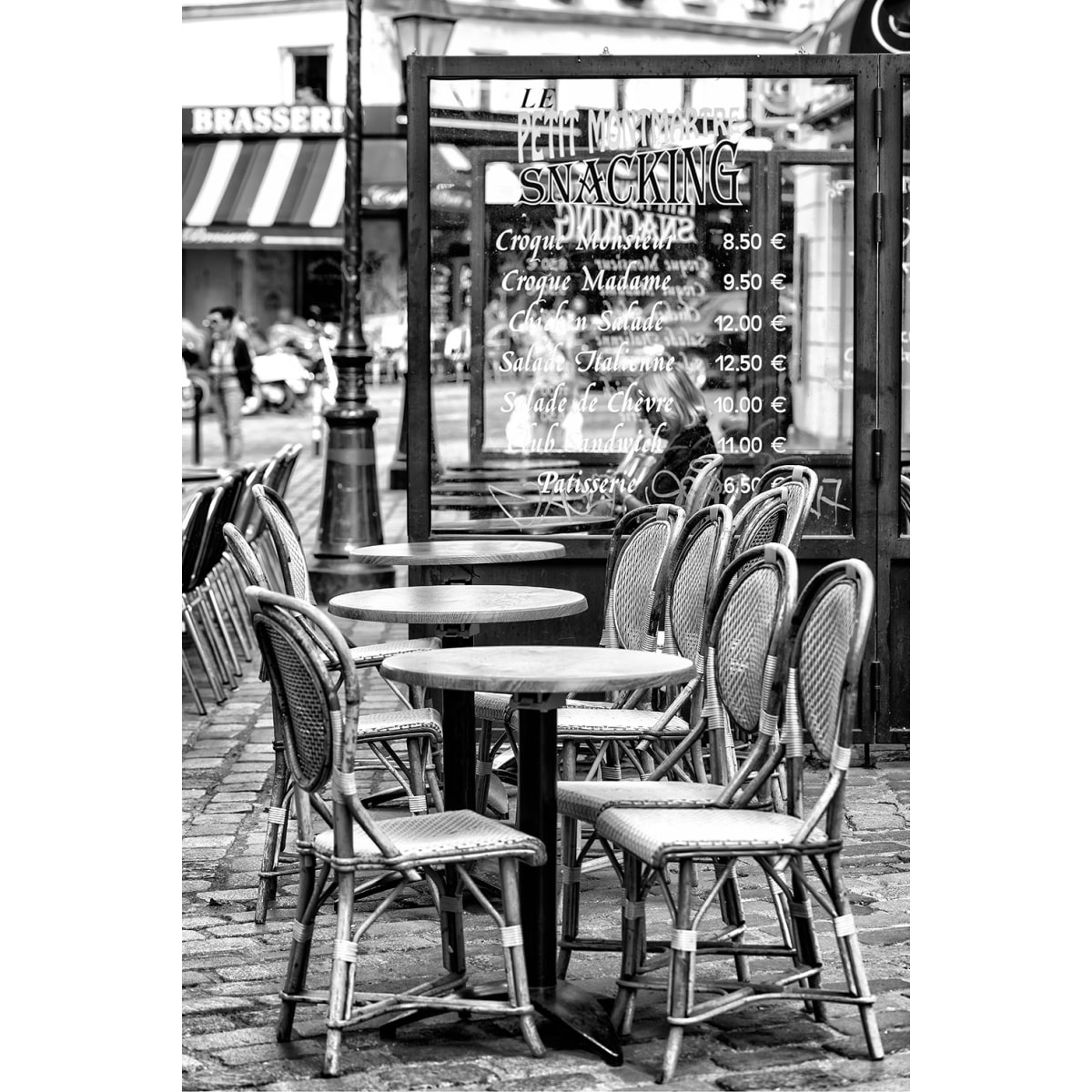 Tableau Paris Le café parisien Toile imprimée