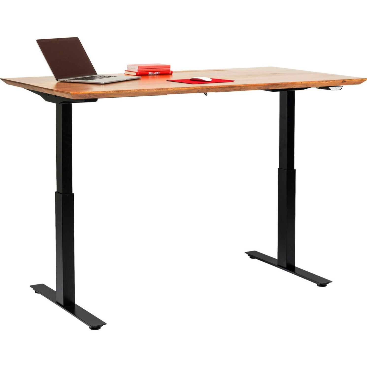 Bureau Smart Symphony acacia noir 200x100cm Kare Design