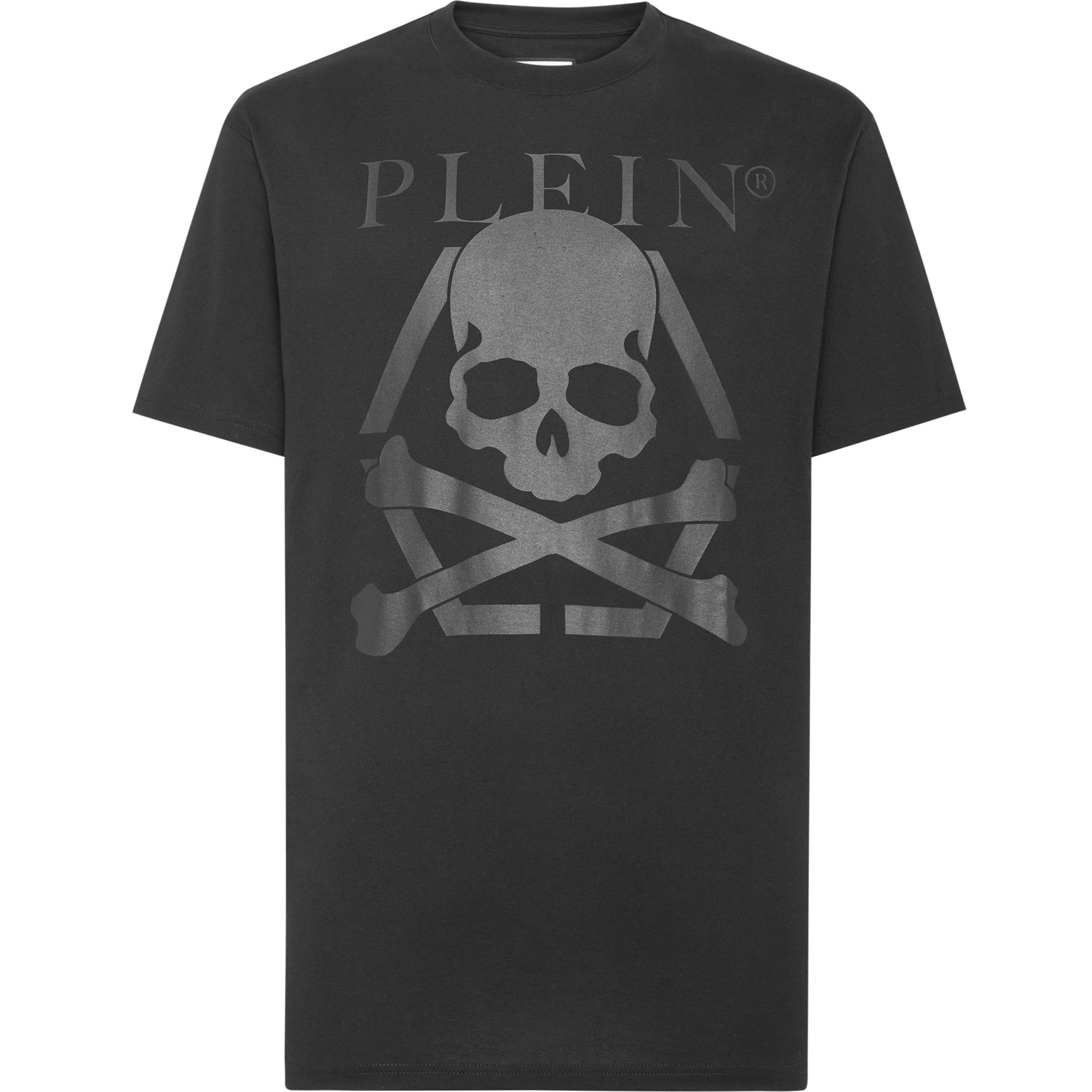 PHILIPP PLEIN T-Shirt Round Neck SKULL&BONES