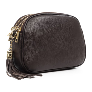 Aliminusa borsa a spalla Donna. Pelle autentica Dollaro.