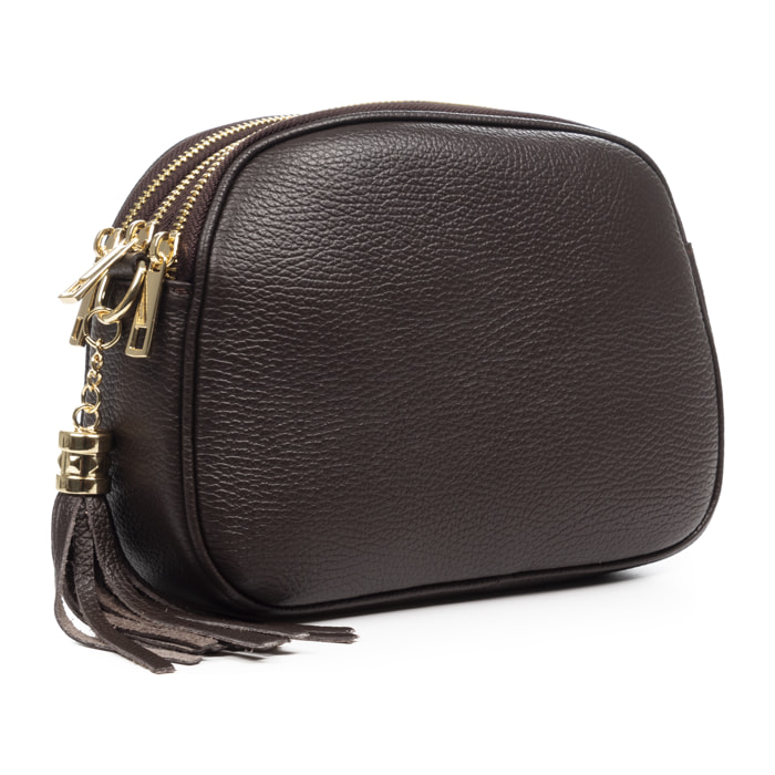 Aliminusa borsa a spalla Donna. Pelle autentica Dollaro.