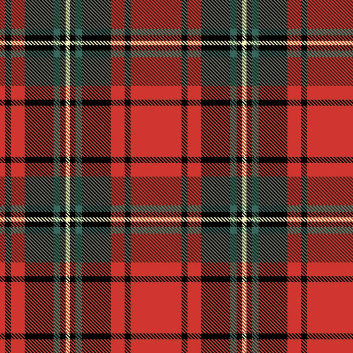 CASSESE HOME Passatoia/Tappeto Bordato Dec Natale Scozzese in Poliestere con Retro Antiscivolo in PVC Made in Italy