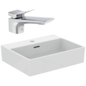 Pack vasque à poser IDEAL STANDARD Extra + mitigeur Conca chromé