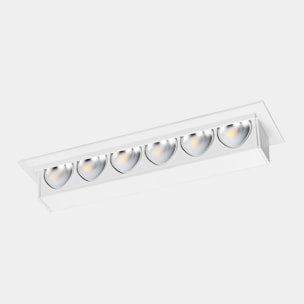 LEDS C4 Downlight Bento Wall Washer 6 LEDS 6 Blanco cálido - 2700K CRI 90 Blanco IP20 421lm