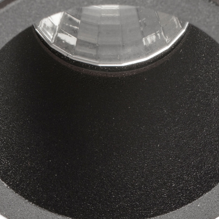 FOX 40 Empotrable negro 5W 2700K 25°