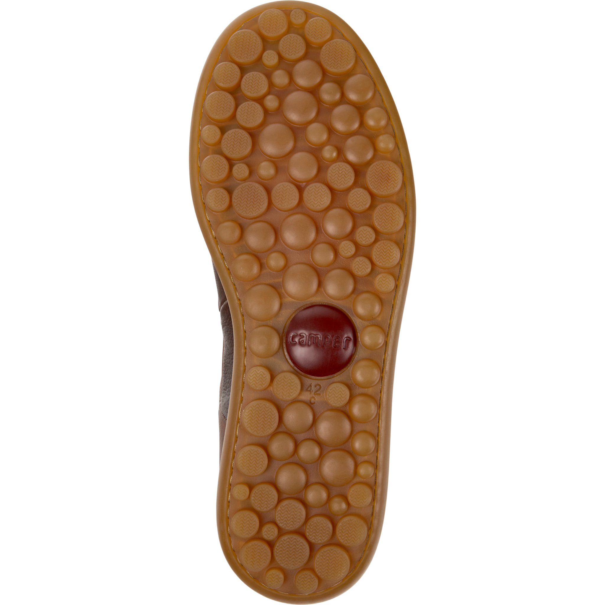 Zapatillas - CAMPER Pelotas Ariel Hella Twins - Marron - Cuero liso