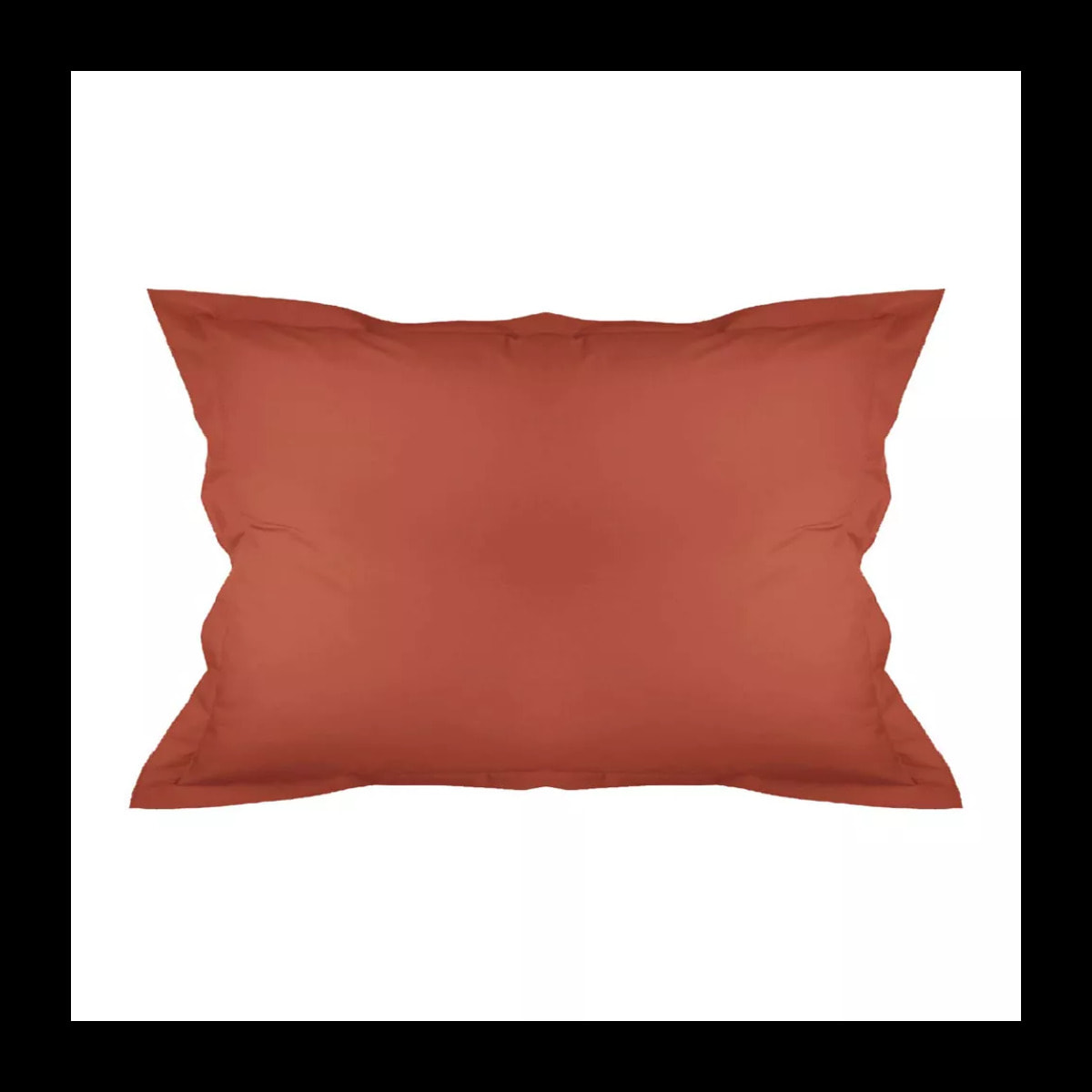 Taie d'oreiller Olana rouille