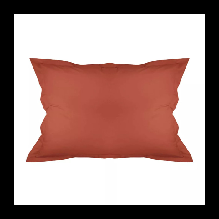 Taie d'oreiller Olana rouille