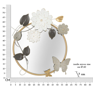 SPECCHIO DA MURO TONIS CM 74,9X7X66