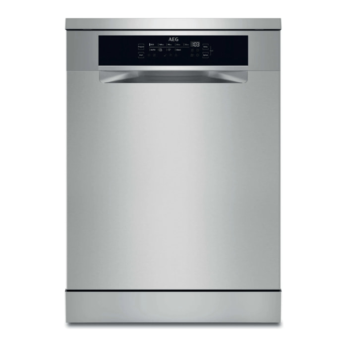 AEG Lavavajillas de 60 cm Serie 7000 GlassCare para 14 cubiertos FFB75707PM