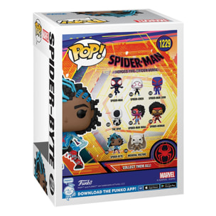 Spider-man: Across The Spider-verse Pop! Movies Vinile Figura Spider-byte 9 Cm Funko