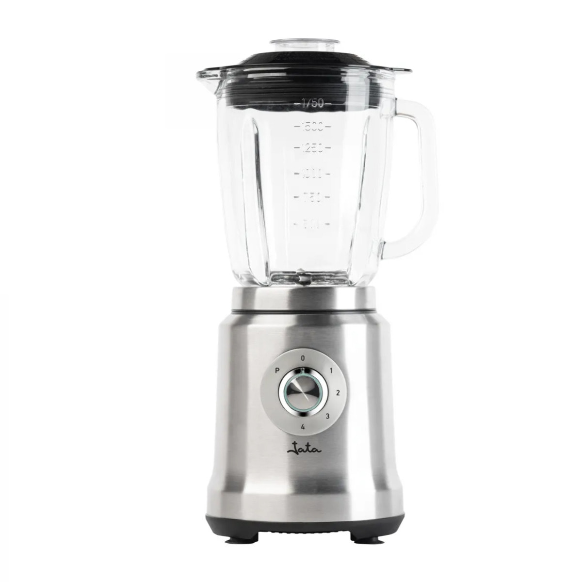 Batidora de vaso JATA JEBT1241 de 1200 W. 6 cuchillas. 4 velocidades + pulse. Pica hielo