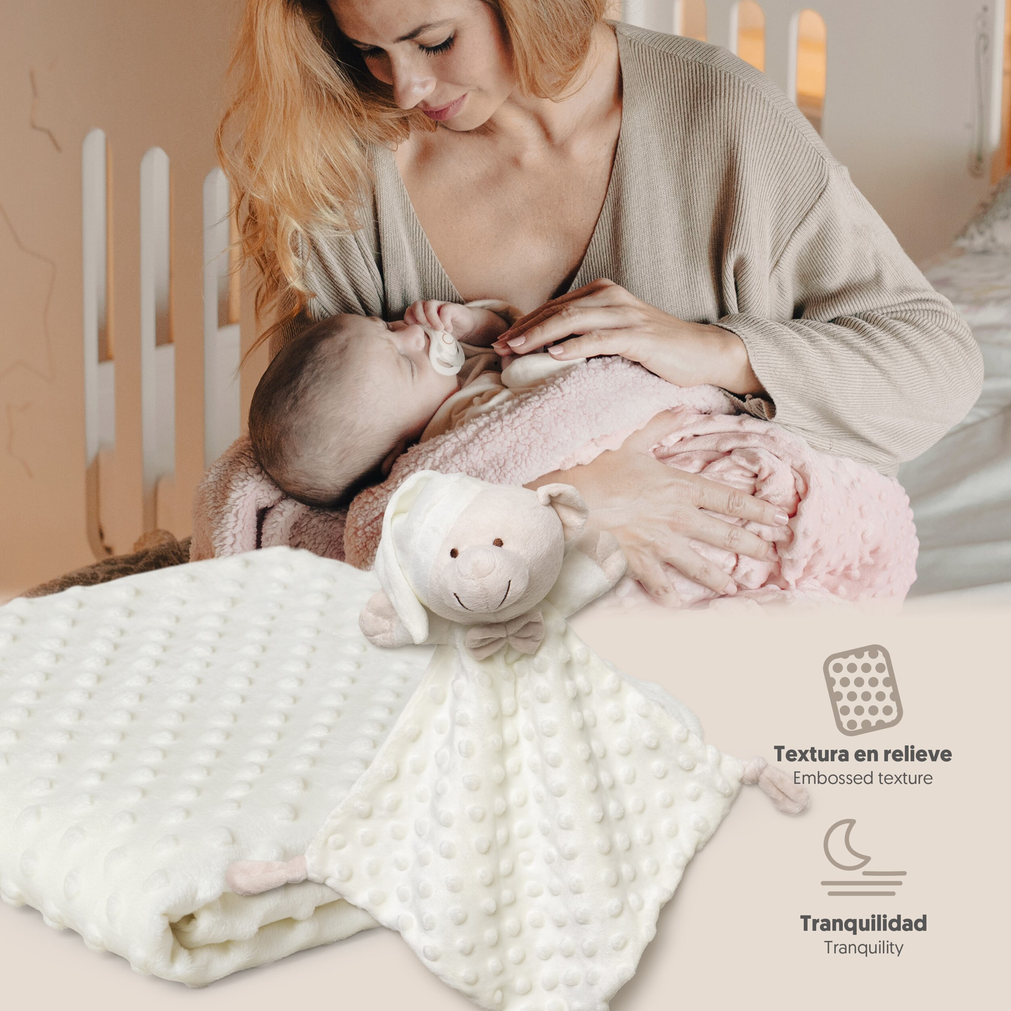 Manta Burbuja con Dou Dou Mod Osito