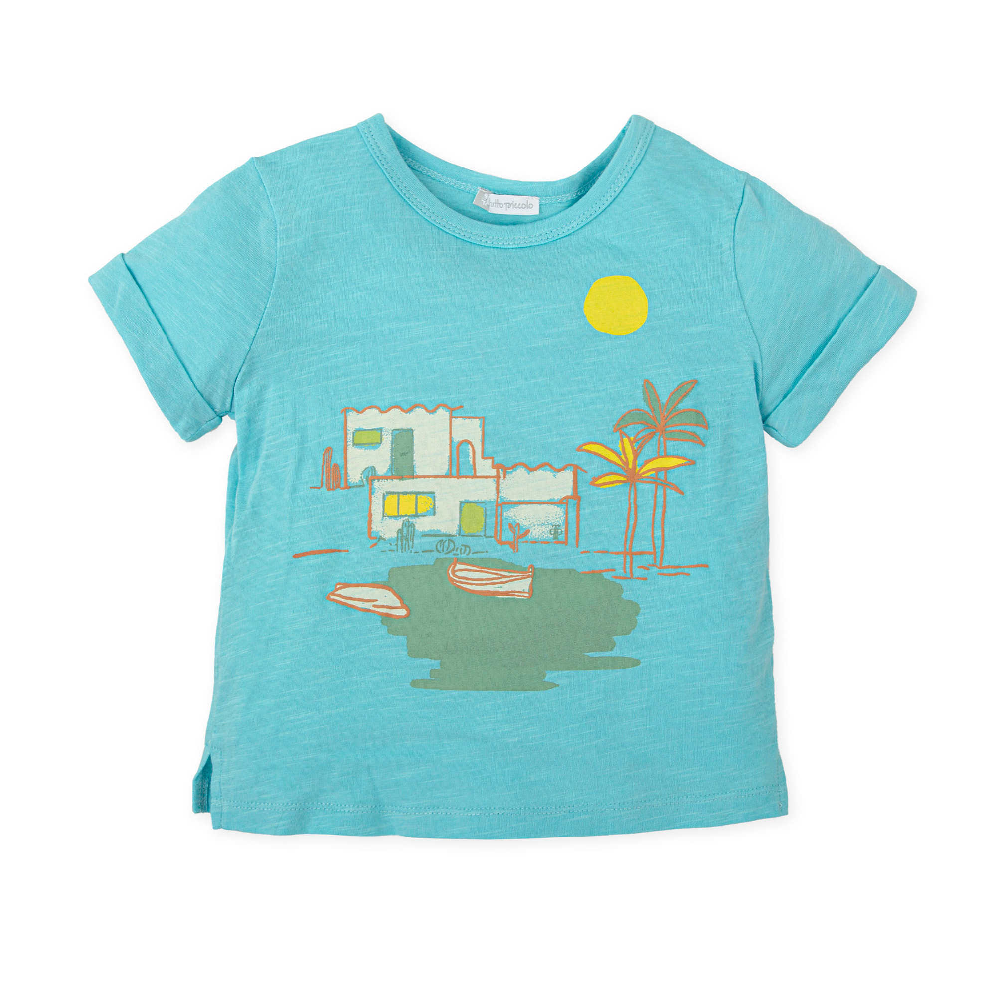 Camiseta - Aguamarina