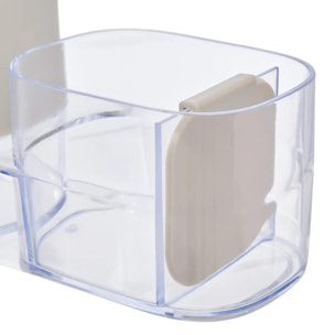 Distributeur de savon Poly rectangulaire 540ml beige